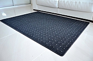 Kusový koberec Udinese antracit - 57 x 120 cm