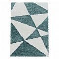 Kusový koberec Tango shaggy 3101 blue - Kruh průměr 160 cm