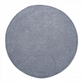 Jednobarevný kruhový koberec Wedgwood Folia 2.0 round cool grey 038904 - kruh 200 - Brink & Campman