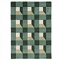 Vlněný kusový koberec Harlequin Blocks fern 141907 Brink & Campman